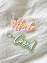 Load image into Gallery viewer, Name Keyring