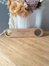 Load image into Gallery viewer, Personalised Wooden Bottle Opener