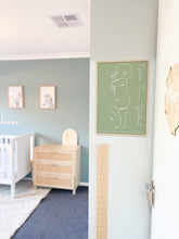 Load image into Gallery viewer, Birth Poster Scale 1:1