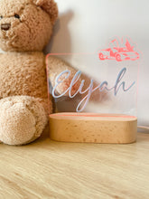 Load image into Gallery viewer, Childrens personalised LED light