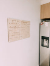 Load image into Gallery viewer, Family Monthly Planner