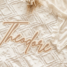 Load image into Gallery viewer, Double Layer Name Plaque