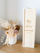 Load image into Gallery viewer, Wine Keepsake Box