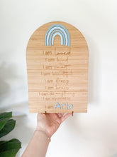 Load image into Gallery viewer, Arch Affirmation Plaque