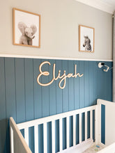 Load image into Gallery viewer, Wall Name Plaque- thin