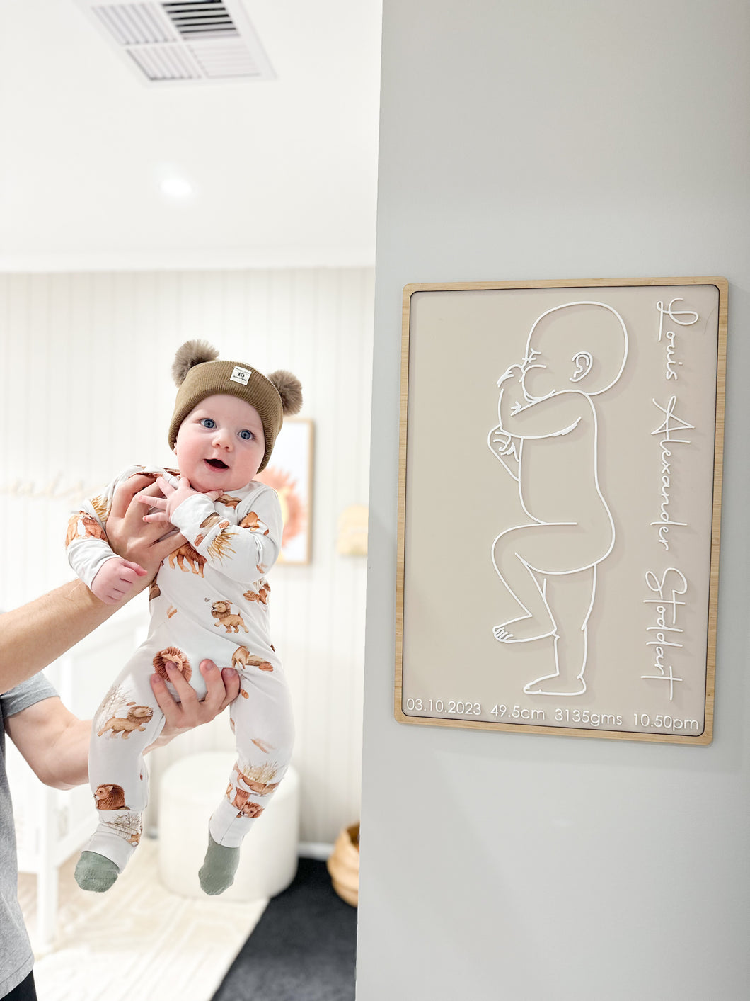 Birth Poster Scale 1:1