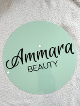 Load image into Gallery viewer, Custom Circle Business Sign
