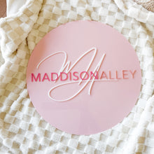 Load image into Gallery viewer, Custom Circle Business Sign
