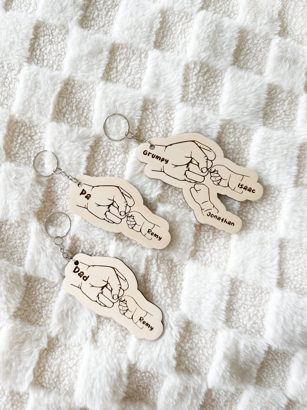 Knuckle Keyring