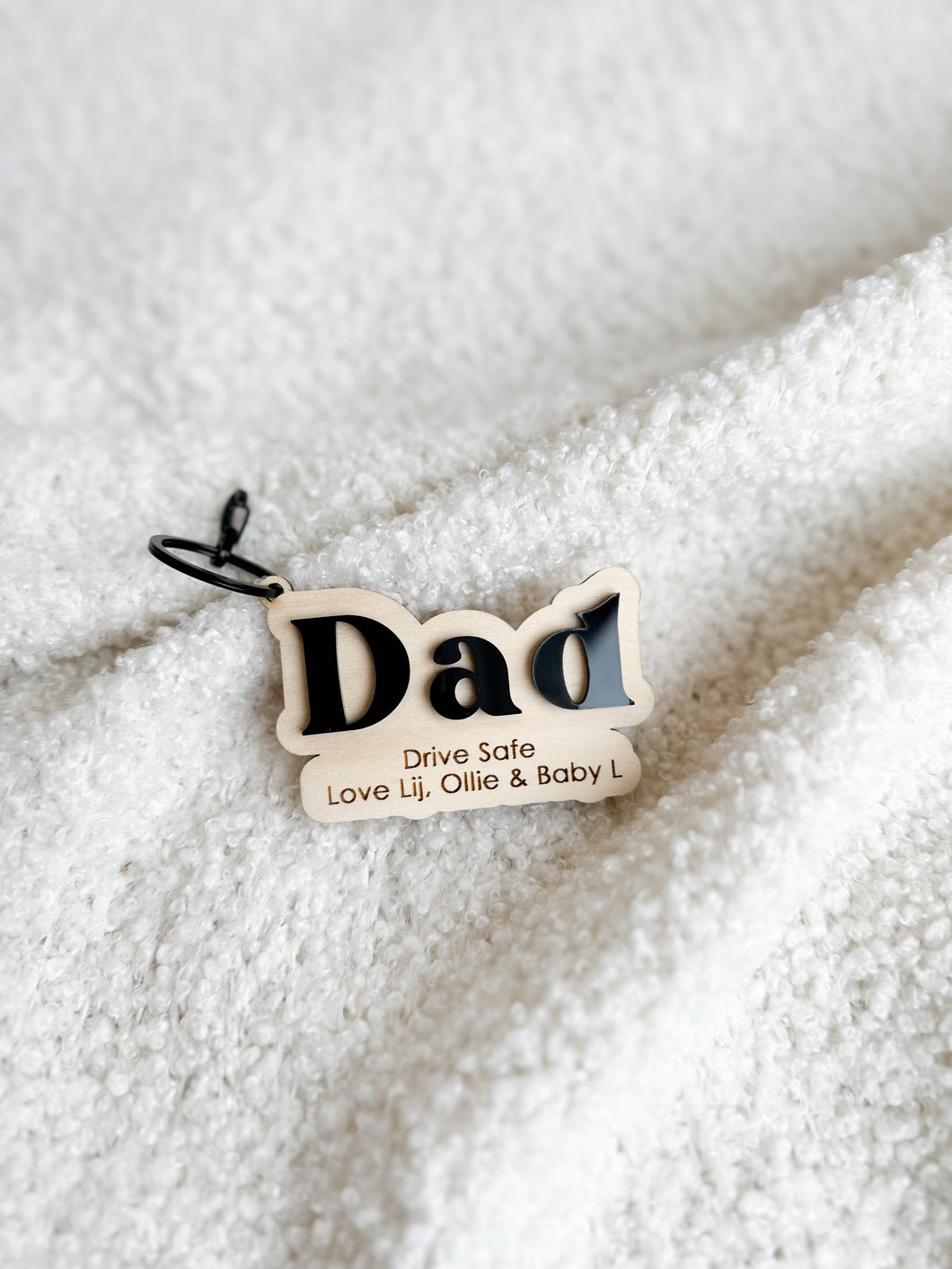 Drive Safe Keyring