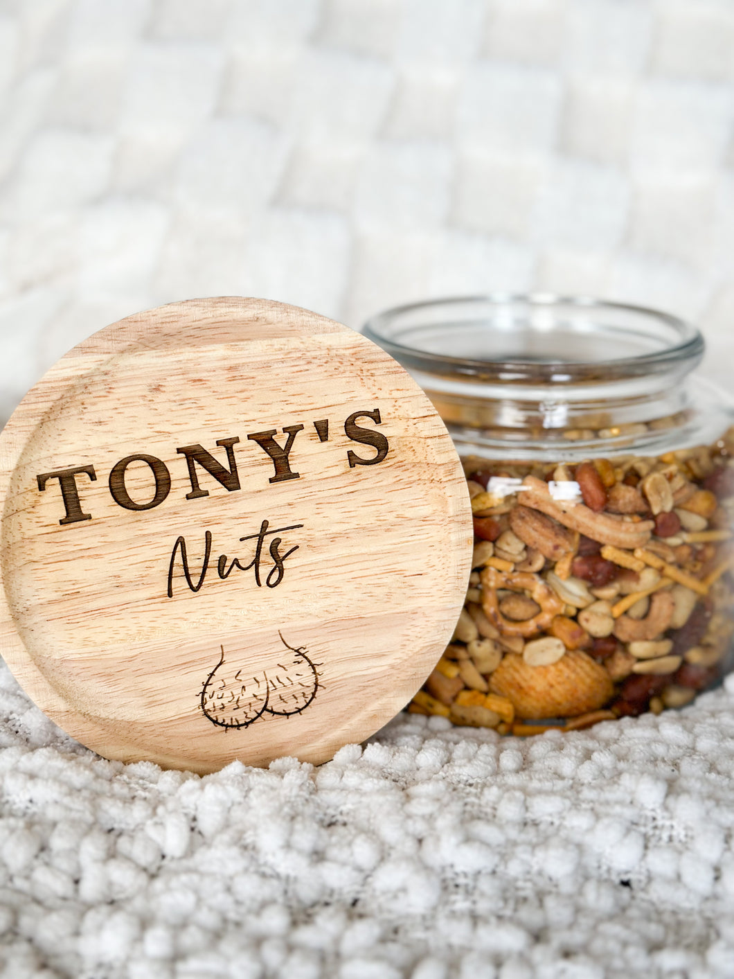 Father's Day Nuts Jar