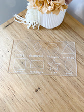 Load image into Gallery viewer, Shapes Tracing Board
