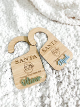 Load image into Gallery viewer, Santa Stop Here - Door Hanger

