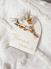 Load image into Gallery viewer, Arch Announcement Plaque- Posies
