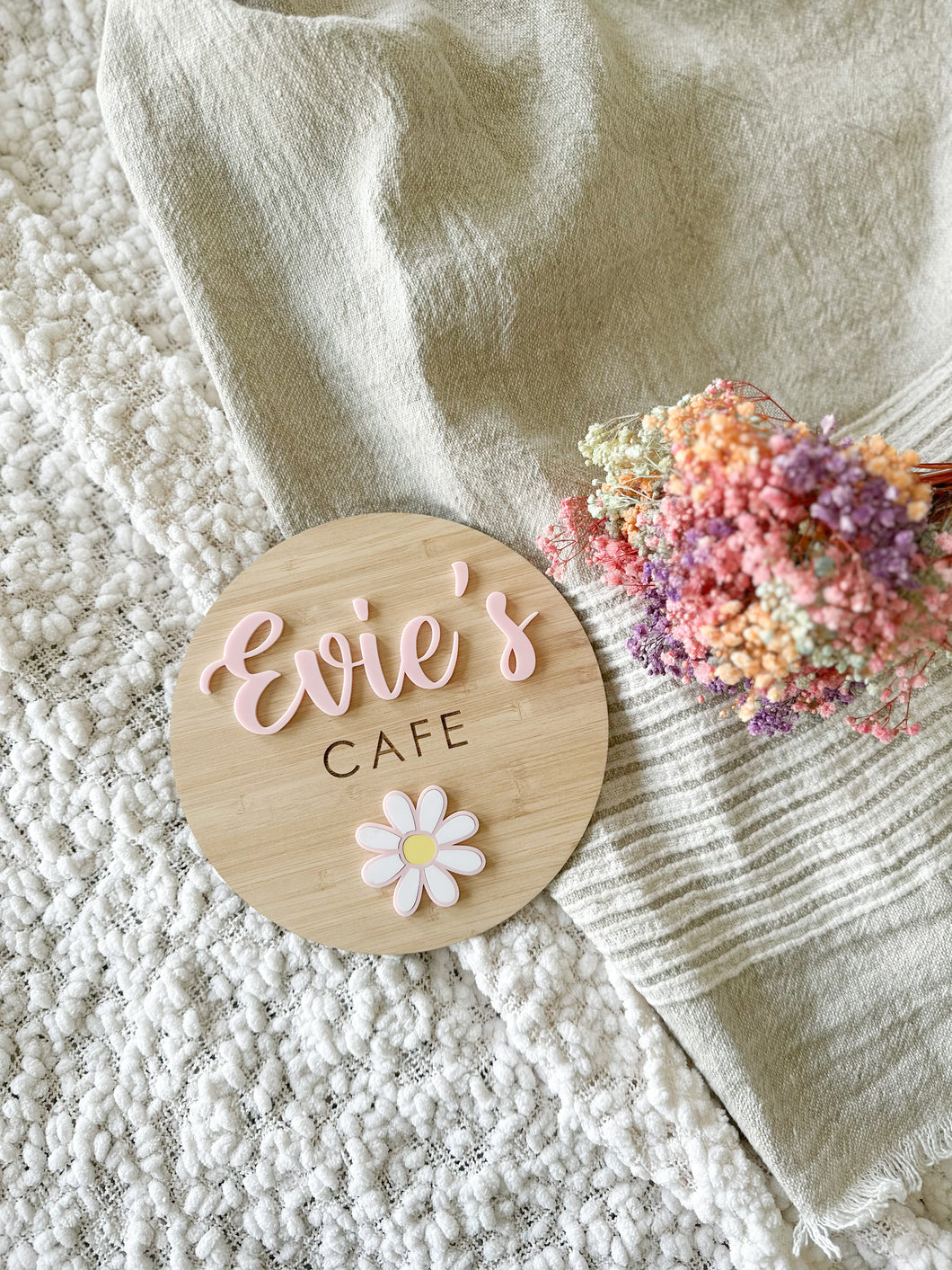 Personalised Cafe/Kitchen Sign