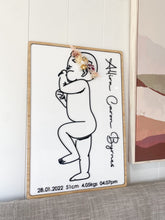 Load image into Gallery viewer, Birth Poster Scale 1:1
