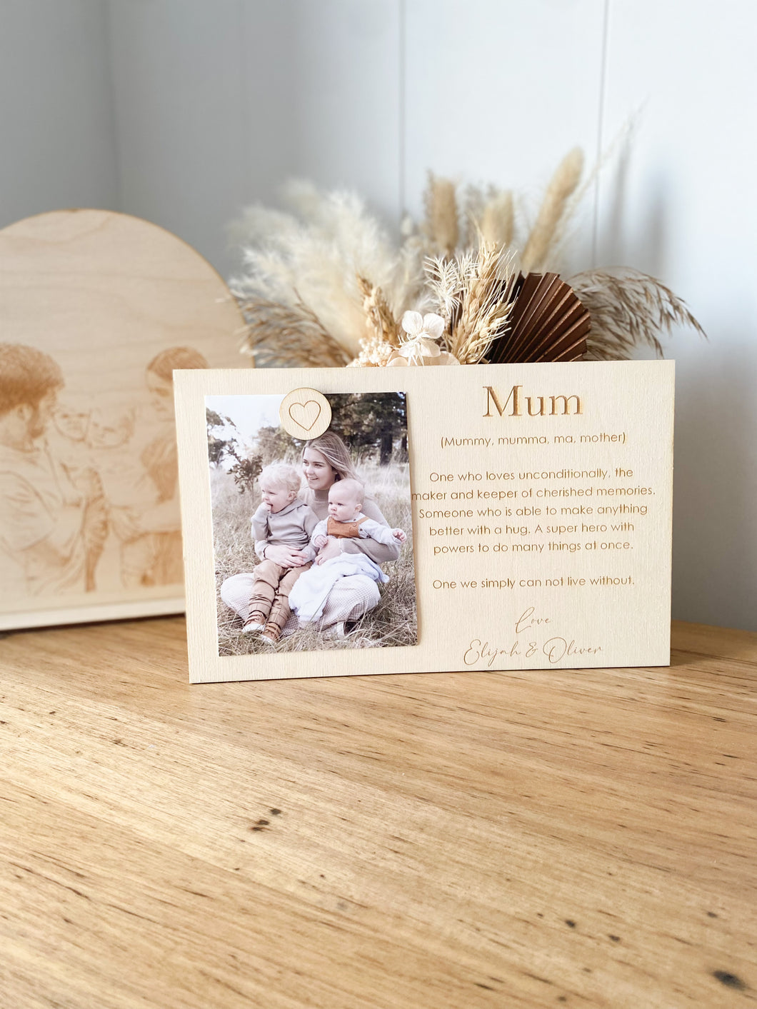 Mother’s / Father's Day Picture Display