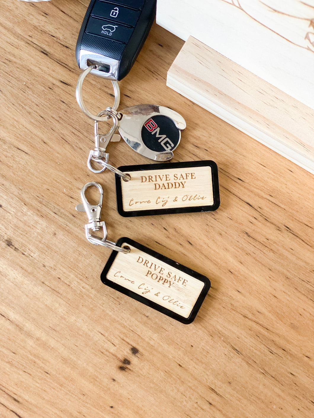 Drive Safe Keyring