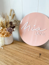 Load image into Gallery viewer, Acrylic Name Plaque
