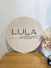 Load image into Gallery viewer, Custom Circle Business Sign
