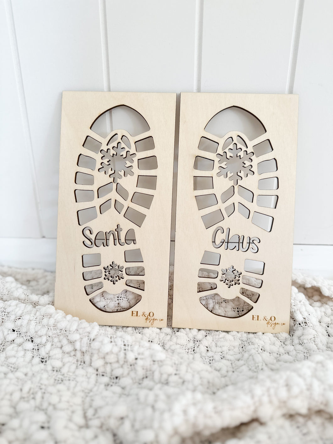 Santa Boot Stencil