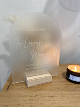 Load image into Gallery viewer, In Loving Memory Sign
