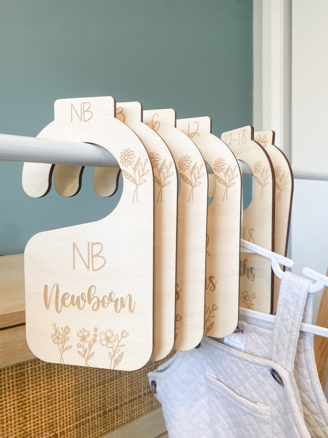 Clothes Dividers- Custom Text