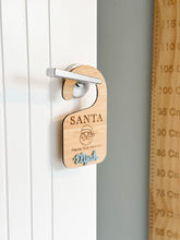 Load image into Gallery viewer, Santa Stop Here - Door Hanger
