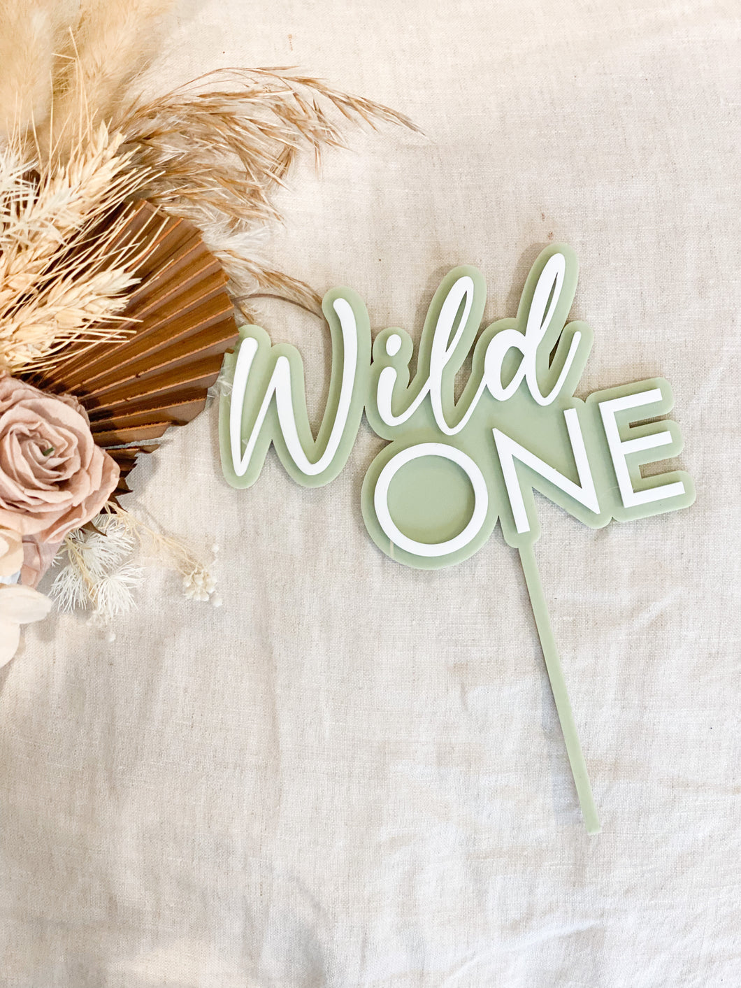 Wild One Cake Topper